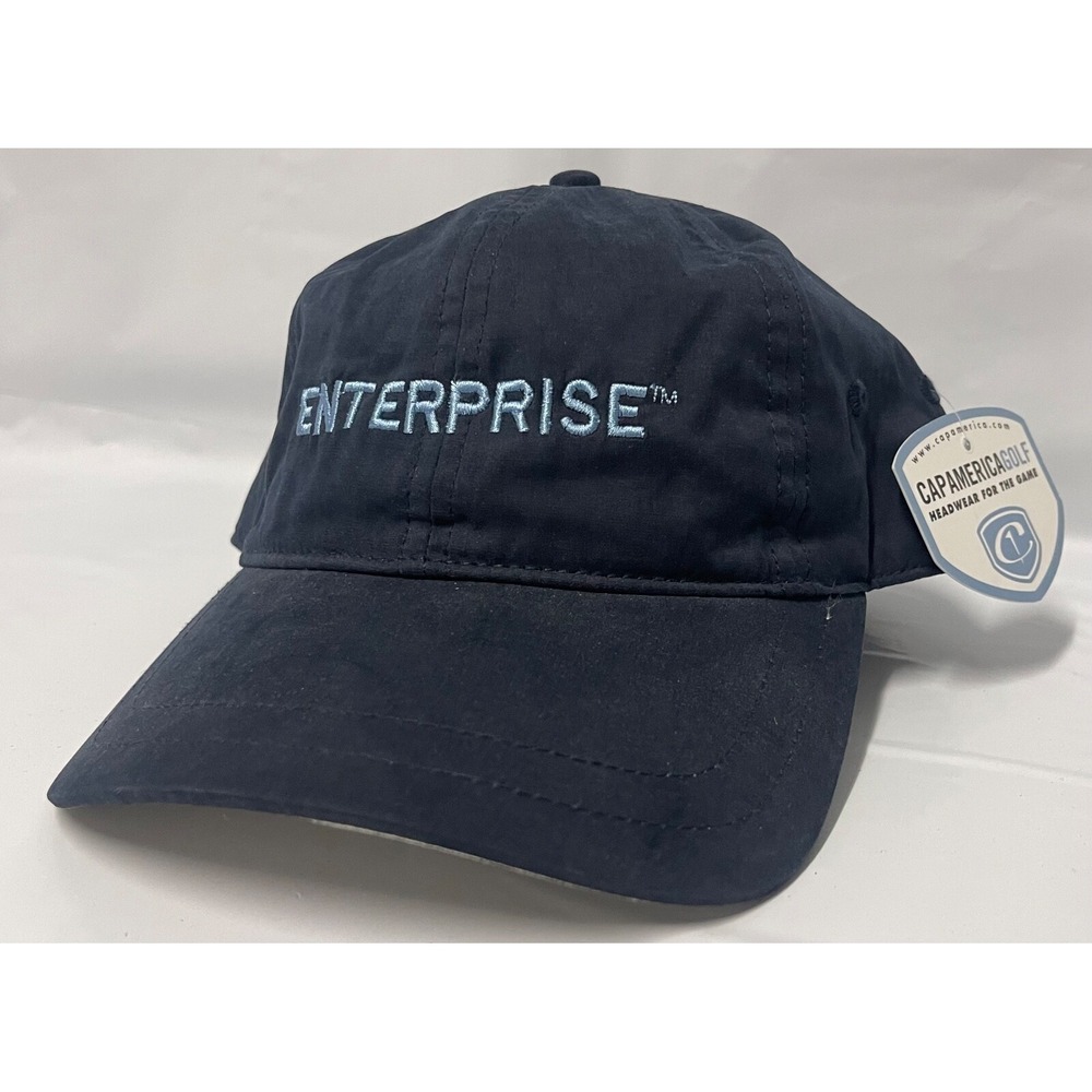 Enterprise‎ Houston Region Golf Hat Cap America Navy Blue Adjustable Strap NWT